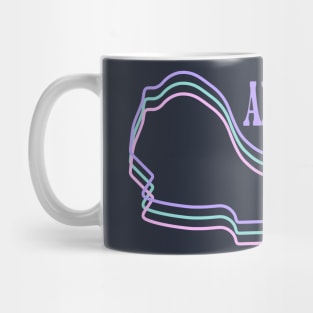 Albert Park Track Outline | Neon Tracks | F1 Mug